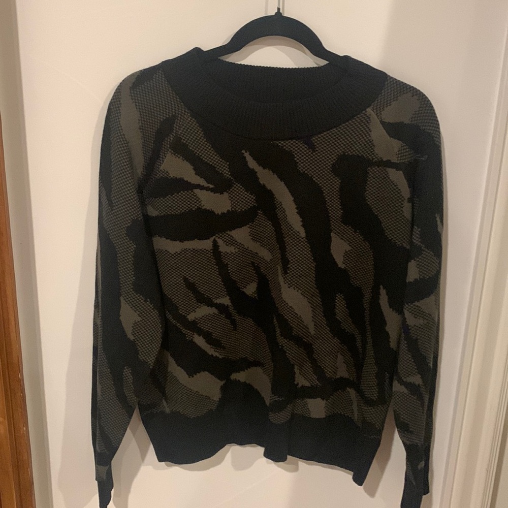 Athleta Jacquard Merino Wool Blend Pullover Sweater. Size S‎ - Picture 2 of 11
